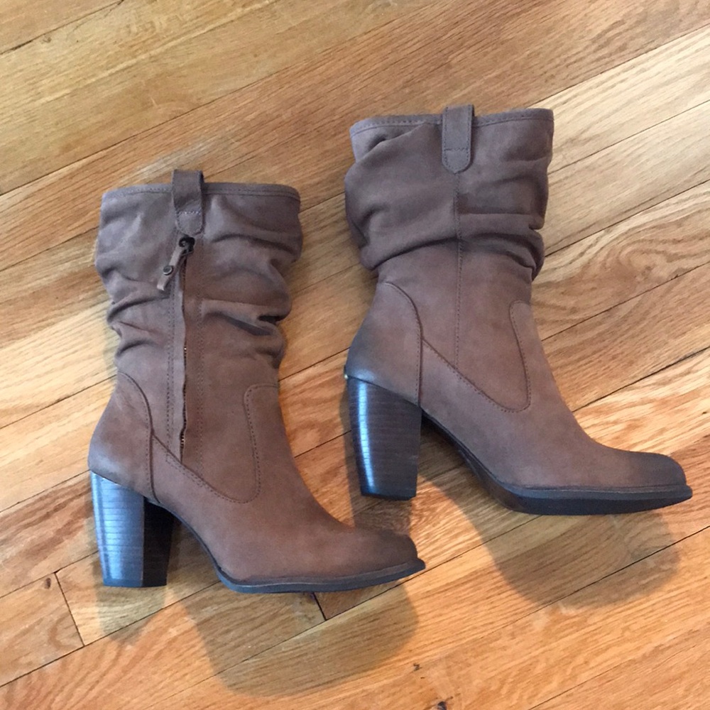 UGG Brown Heeled Boots